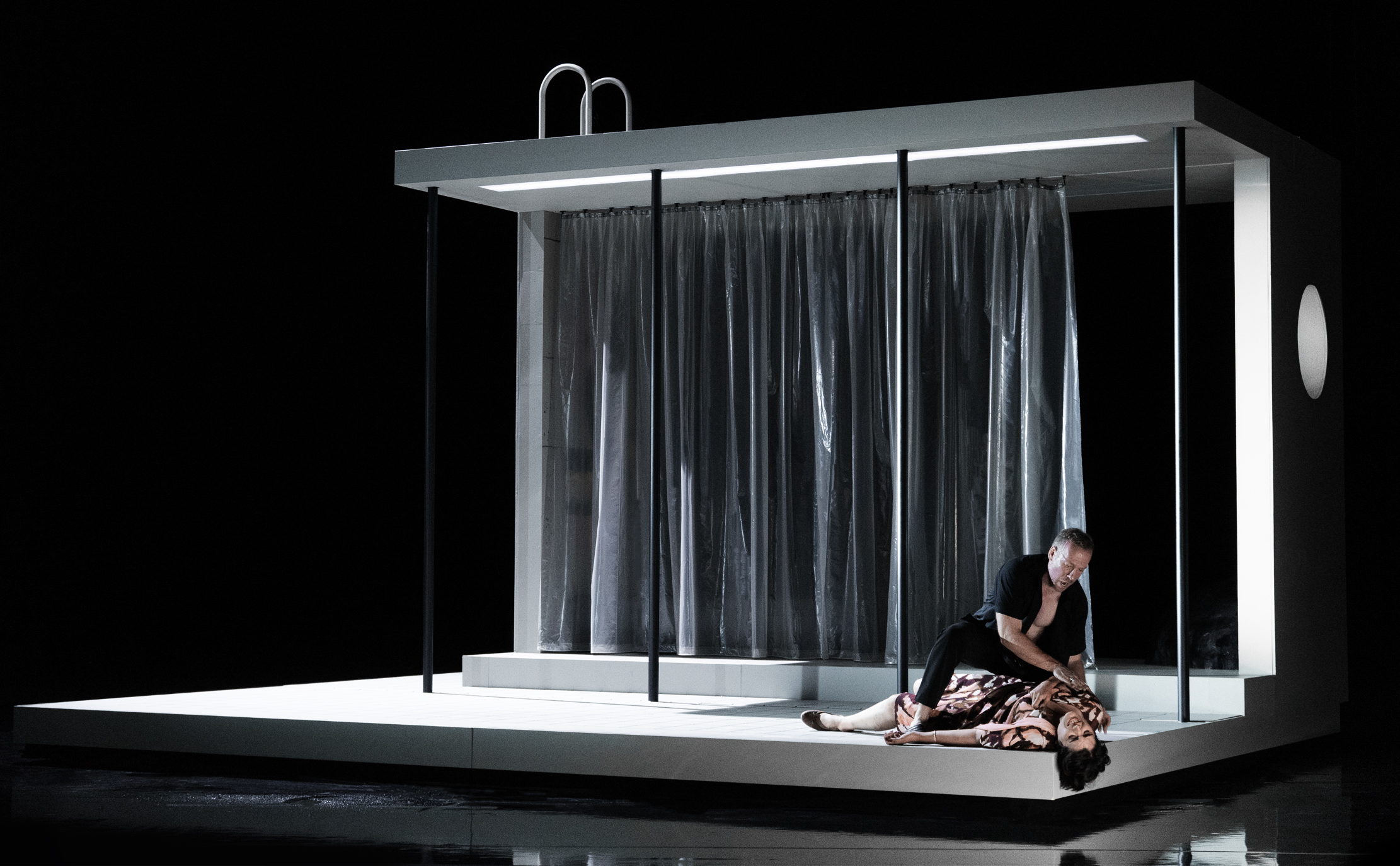 Klaus Grünberg, set and light design for Giulio Cesare in Egitto (Händel), Nationaltheater Mannheim, 2025