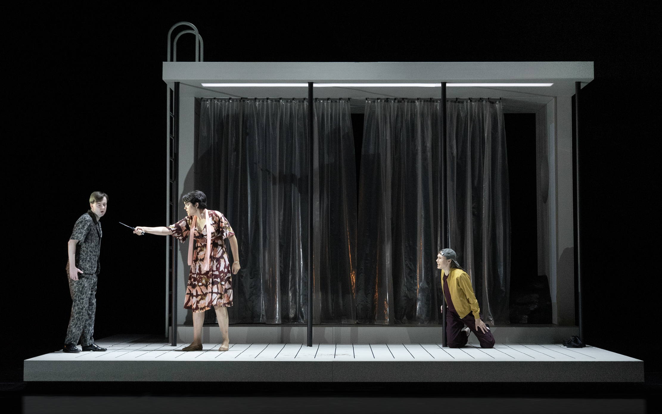 Klaus Grünberg, set and light design for Giulio Cesare in Egitto (Händel), Nationaltheater Mannheim, 2025