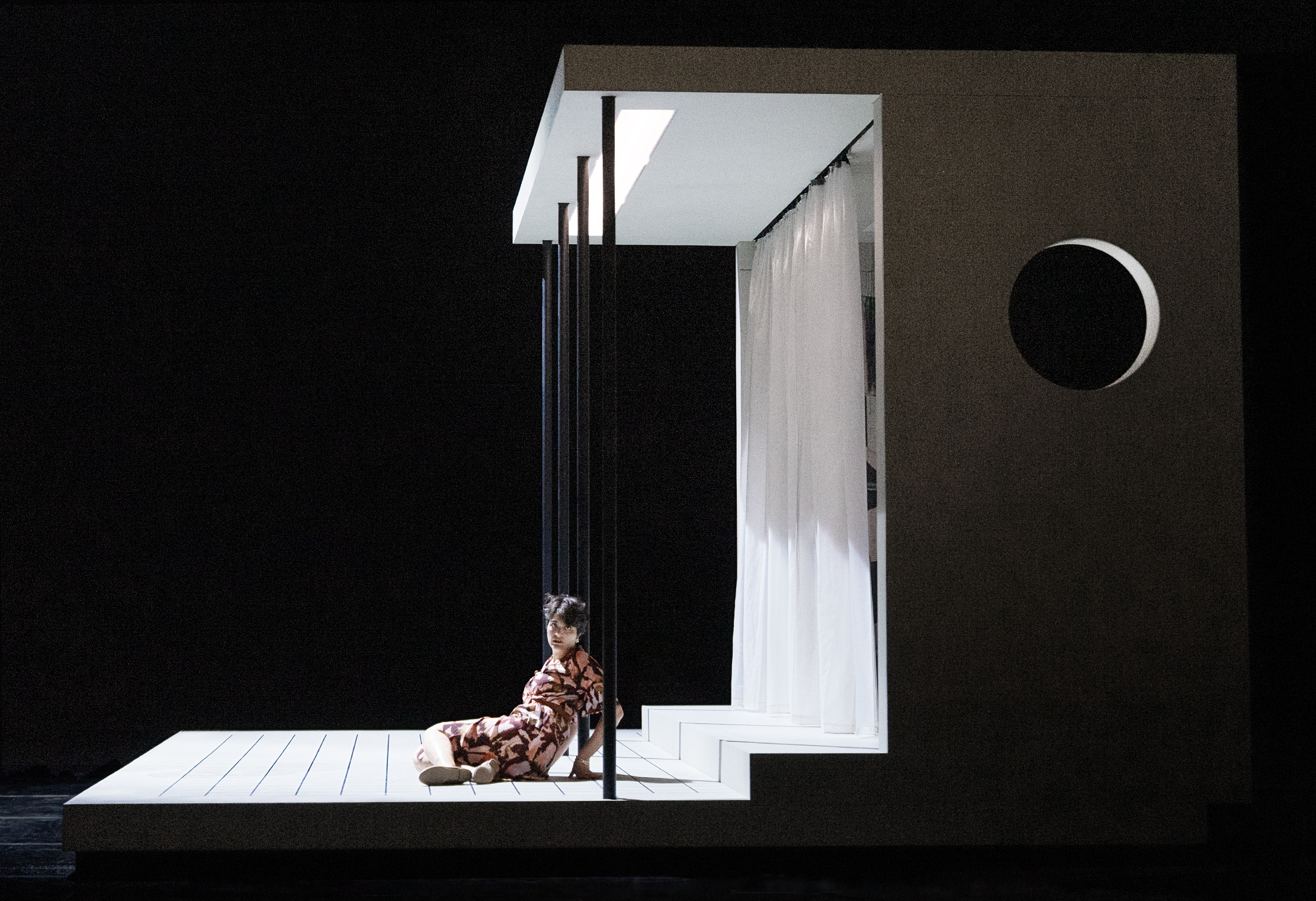 Klaus Grünberg, set and light design for Giulio Cesare in Egitto (Händel), Nationaltheater Mannheim, 2025