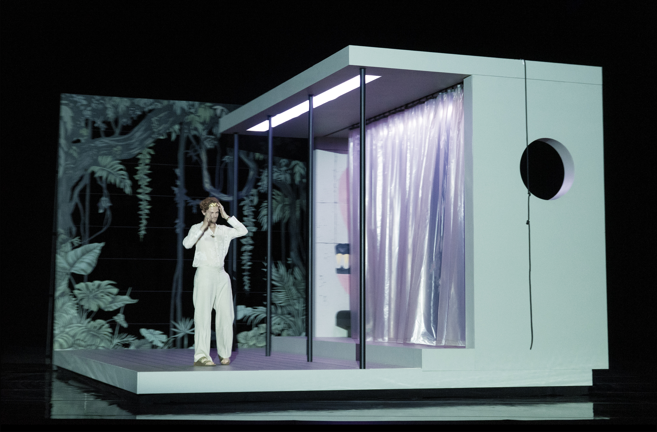 Klaus Grünberg, set and light design for Giulio Cesare in Egitto (Händel), Nationaltheater Mannheim, 2025