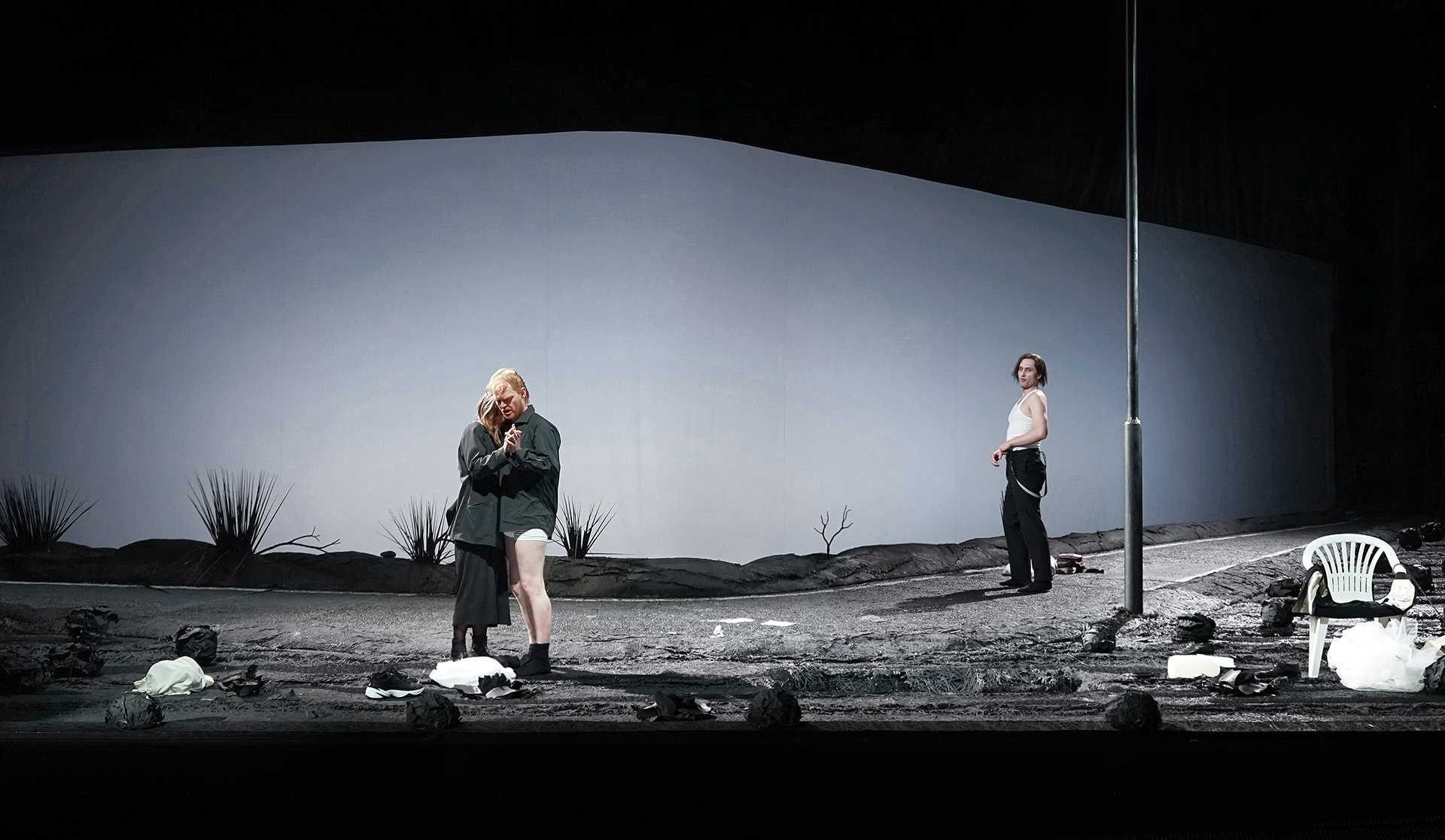 Klaus Grünberg, set and light design for Don Giovanni (Mozart), Theater Bremen, 2019