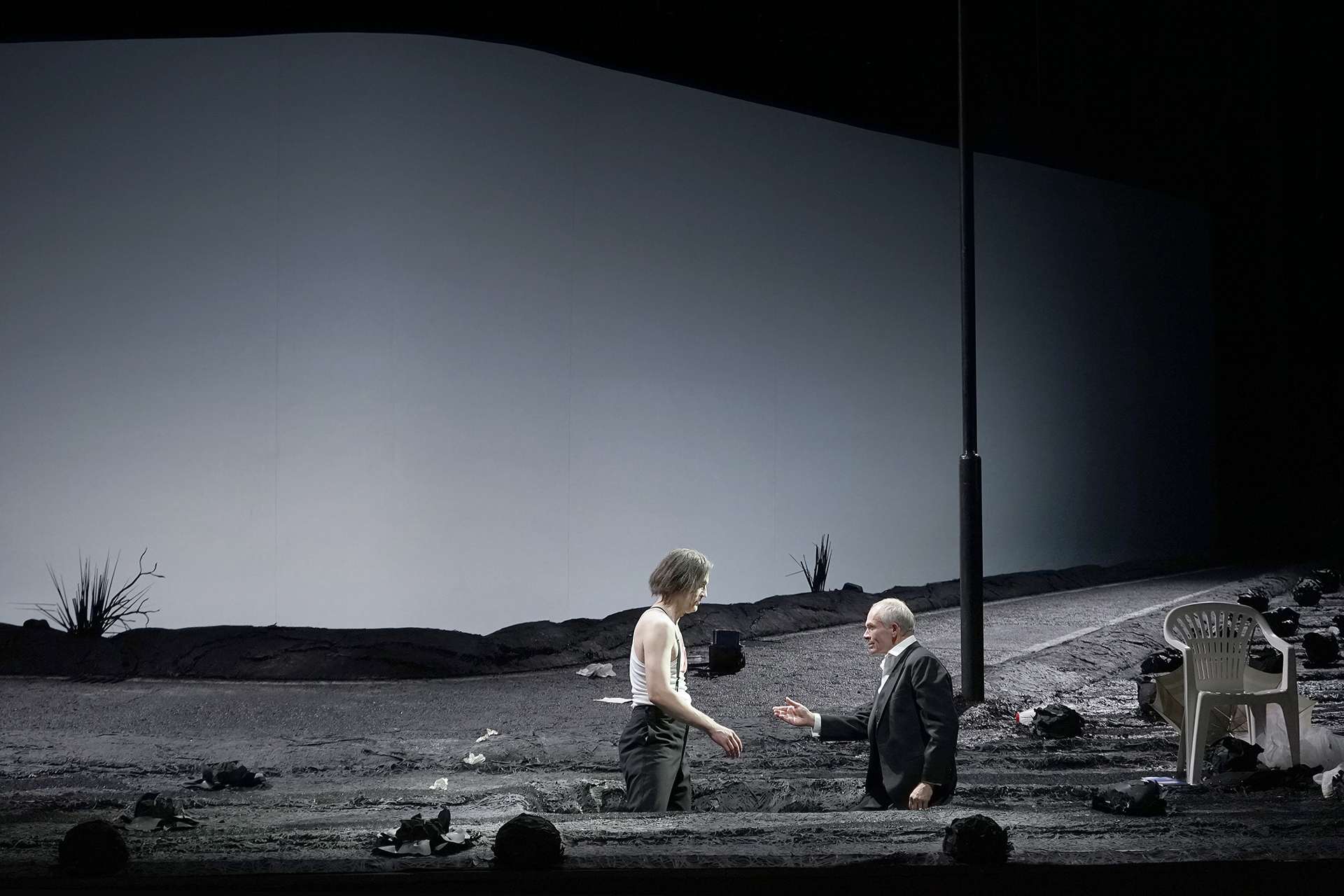 Klaus Grünberg, set and light design for Don Giovanni (Mozart), Theater Bremen, 2019