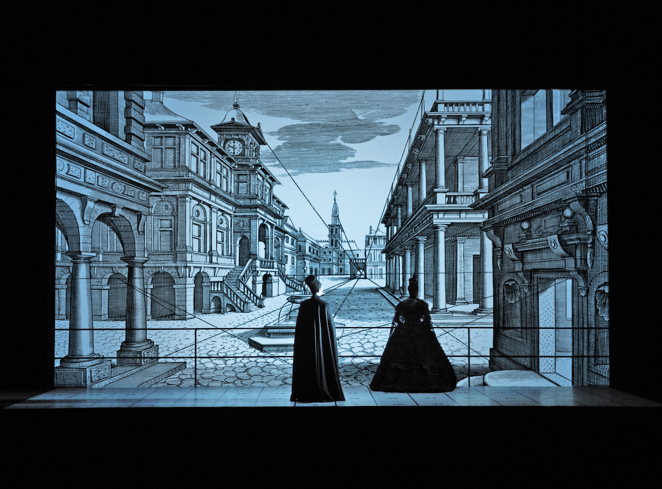 europeras 1 & 2, set design and light by Klaus Grünberg, Ruhrtriennale