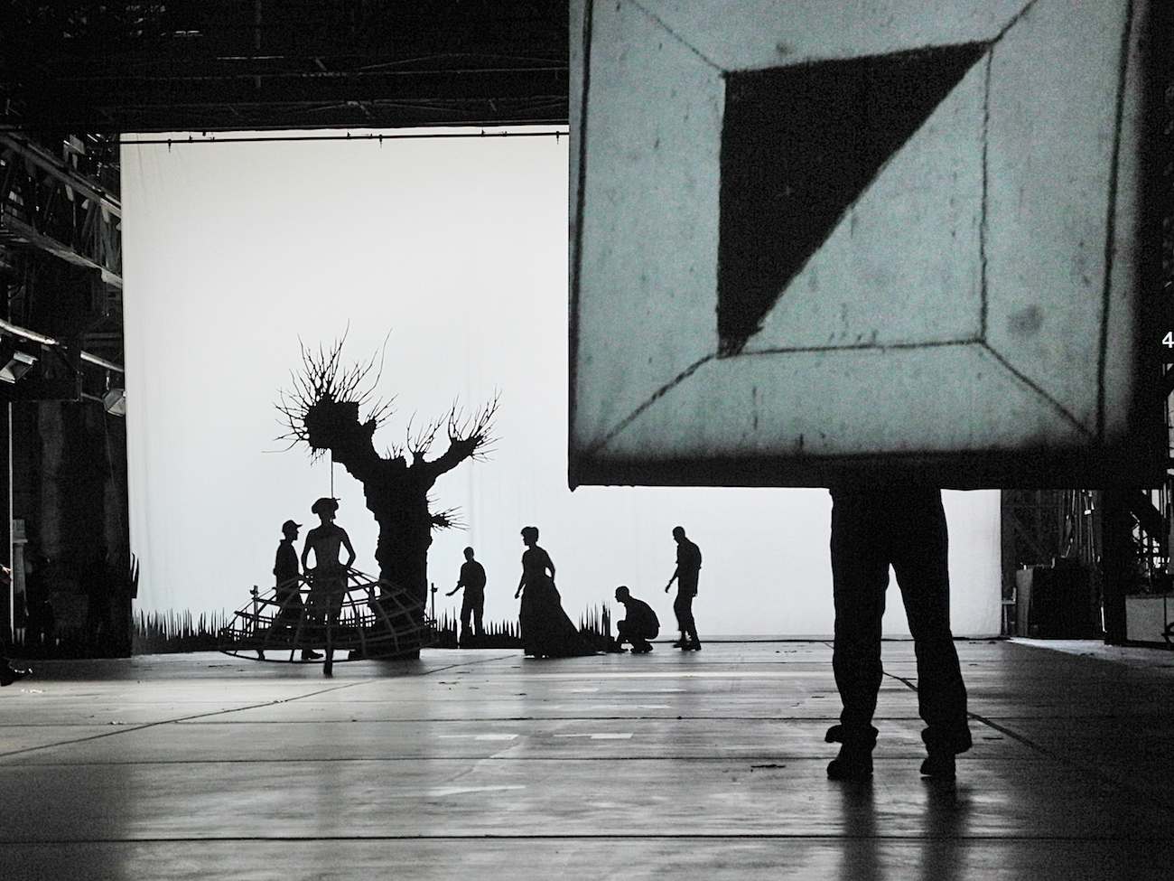 europeras 1 & 2, set design and light by Klaus Grünberg, Ruhrtriennale