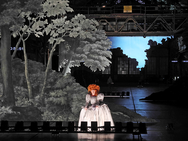 europeras 1 & 2, set design and light by Klaus Grünberg, Ruhrtriennale