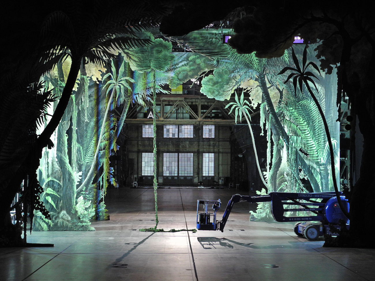 europeras 1 & 2, set design and light by Klaus Grünberg, Ruhrtriennale