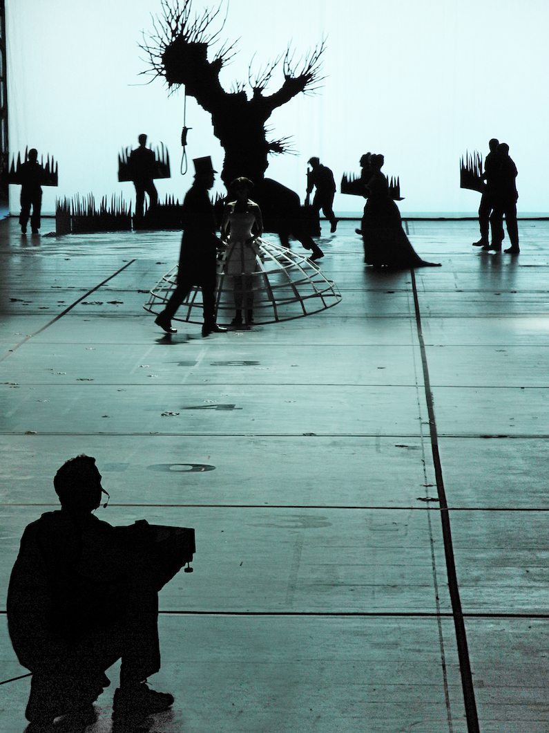 europeras 1 & 2, set design and light by Klaus Grünberg, Ruhrtriennale