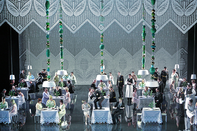 Klaus Grünberg, set and light design for Mazeppa, Vlaamse Opera, 2009