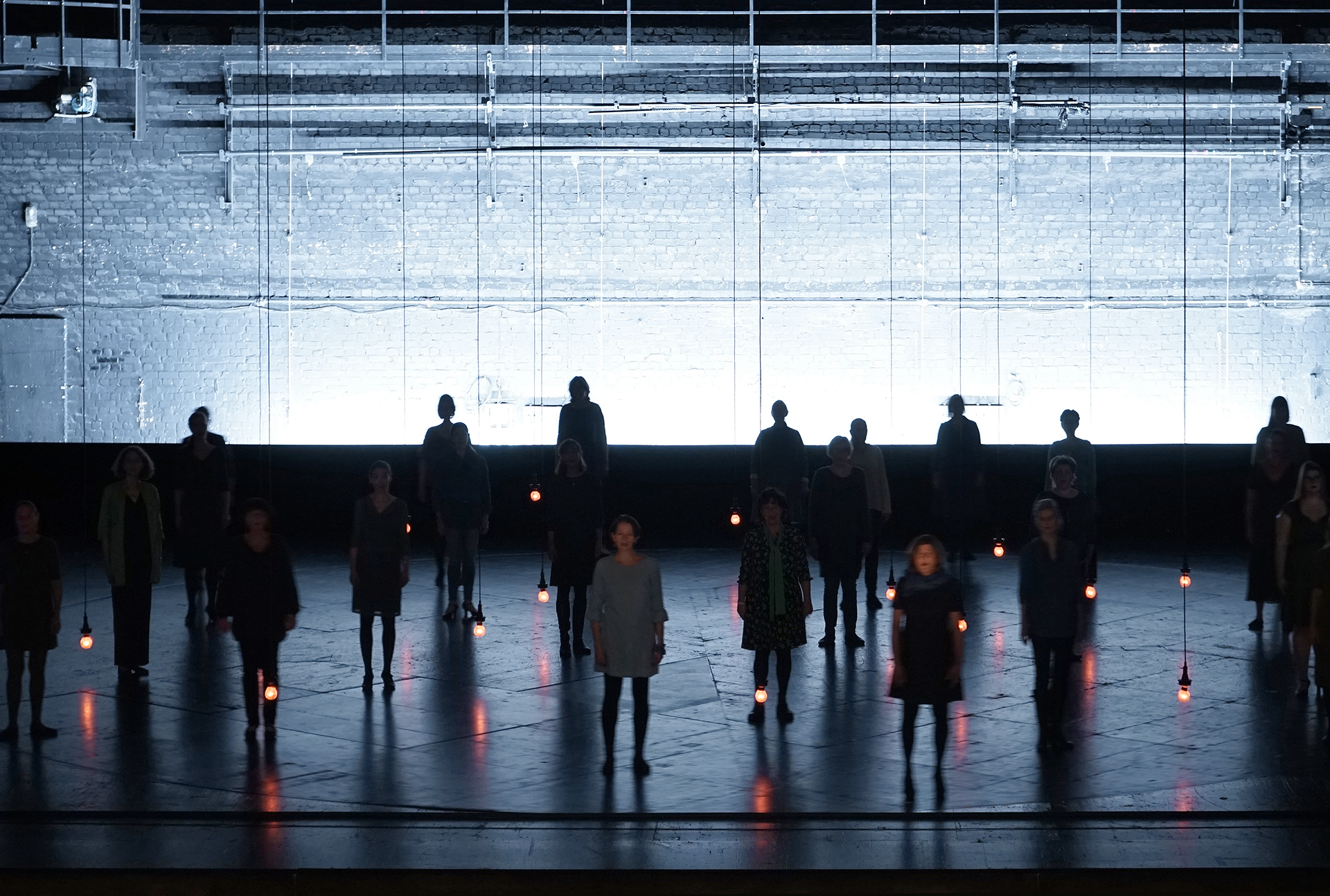 Klaus Grünberg: Mondnacht (Son et Lumière mit Liedern von Robert Schumann),Arrangement und Musikalische Leitung: David Cavelius, Regie: Barrie Kosky, Lichtdesign: Klaus Grünberg, Komische Oper Berlin, 2020