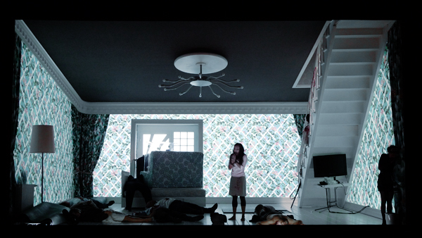 Klaus Grünberg, set and light design for Salome, Deutsche Opern am Rhein, 2009