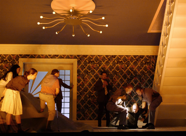 Klaus Grünberg, set and light design for Salome, Deutsche Opern am Rhein, 2009