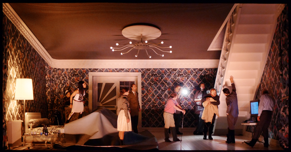 Klaus Grünberg, set and light design for Salome, Deutsche Opern am Rhein, 2009