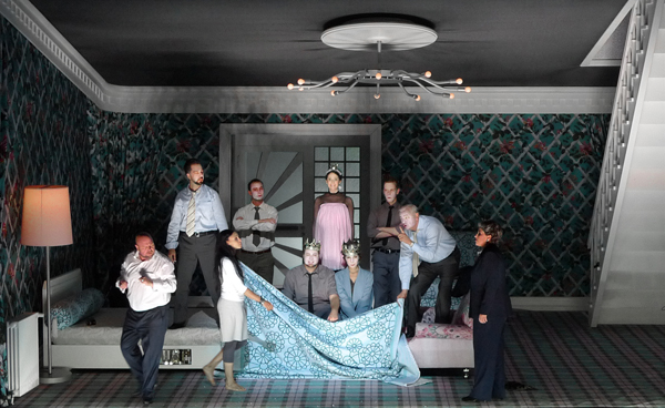 Klaus Grünberg, set and light design for Salome, Deutsche Opern am Rhein, 2009