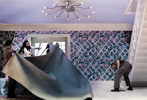 Klaus Grünberg, set and light design for Salome, Deutsche Opern am Rhein, 2009