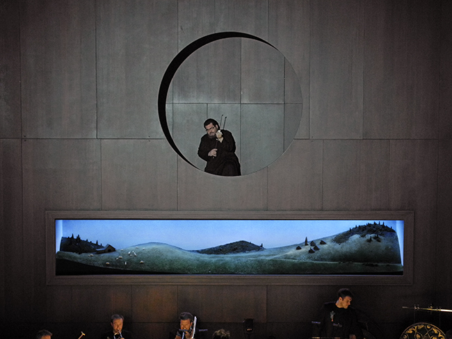 Klaus Grünberg, set and light design for Simplicius Simplicissimus (Hartmann), Theater Bremen, 2017