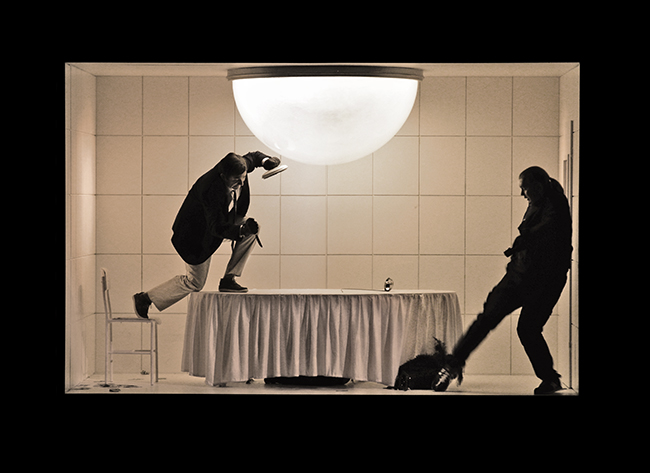 Klaus Grünberg, set and light design, Die Zauberin, Vlaamse Opera, 2011