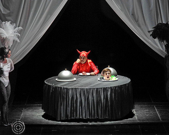 Klaus Grünberg, set and light design, Die Zauberin, Vlaamse Opera, 2011