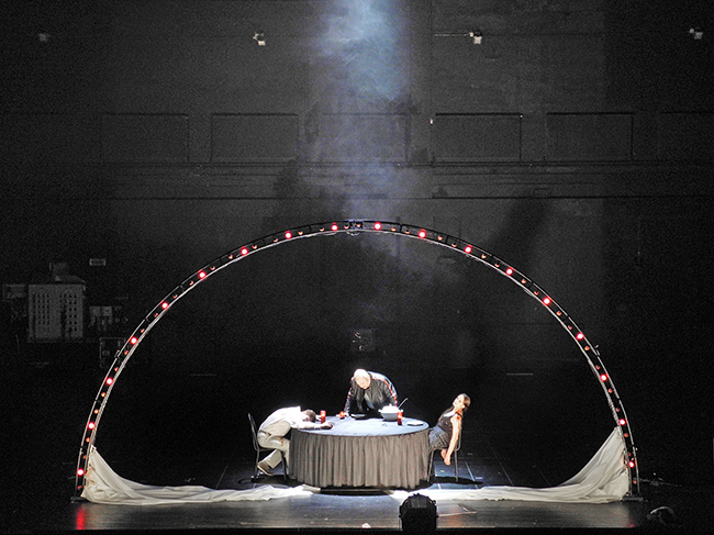 Klaus Grünberg, set and light design, Die Zauberin, Vlaamse Opera, 2011